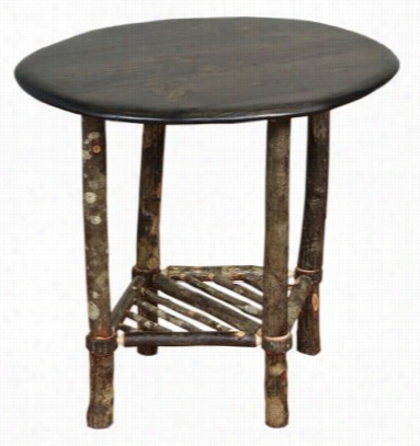 Flat Rrock Furniture Spior Side Table - Granite