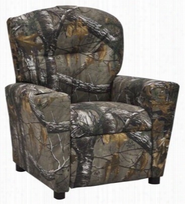 Kidz World Camo Recliners For Toddlers - Realtree Xtra