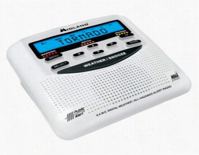 Midland Wr120b Countertop Wather Alert Radio