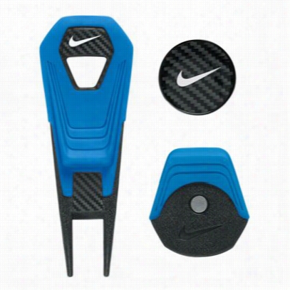 Nike Cvx Lite Repair Tool And Hat Blow  With Ball Marker - Photo Blue/happy/black