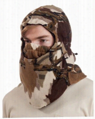 Predator Camo Fleece Face Mask - Predatordeception Brown