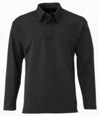 Propper .c.e. Performance Polo Forr Men  - Long Sleeve - Black - 3xl