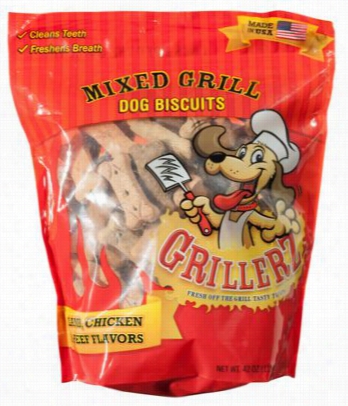 Scott Pet Products Grillerz Mixed Grill Dog Biscuits - 42 Oz.