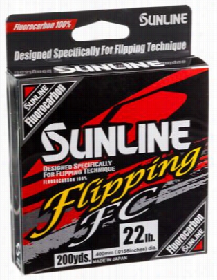 Sunlni Eflipping Fc Flurocarbon Fishing Line - Clear Yellow - 16 Lb