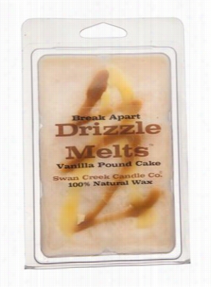 Swan Creek Candle Co. Drizzle Melts Scented Melting Wax - Vanilla Pound Cake