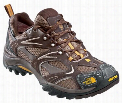 The North Face Hedgehog Iii Gtx Xcr All-terrain Shoes For Menn - Coffee Brown/algae Yellow - 8.5 M