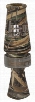 Banded Big Bub Poly Carb Double Reed Duck Call