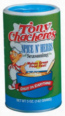 Tony  Chachere's Spice N' Herbs  Seasoning- 5 Oz.