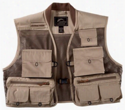 White River Fly Shop Journeyman Mesh Fly Fishh Ing Vest For Men - S