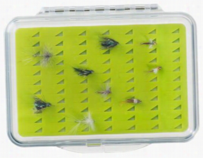 White River Fly Shop Riseform Silicone Flyy Box - Holds 77 Flies