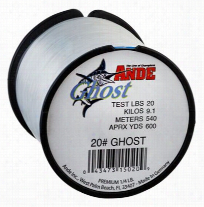 Ande Ghost Monofilament Line  1/4-lb Spool - 1000 Yafds