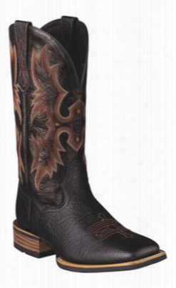 Ariat Tombstone Western Bootts In The Place Of Men - Black - 10m