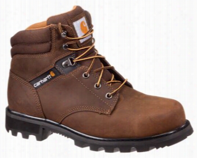 Carhartt 6' Stewl Toe Lace-up Produce Boots For Men - Brown - 8m