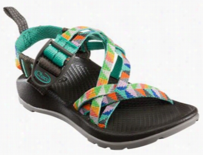 Chaco Zx/1 Ecotread Sandals For  Kids - Camper Turqoise - 1 M