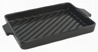 Charcoal Companion Flame-friendly Ceramic Grill Pan
