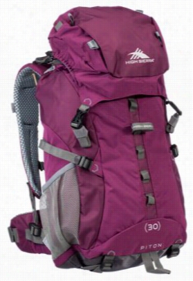 High Sierra Classic 2 Sereis Piton 30w Frame Backpack For Ladies - Boysenberry/ash