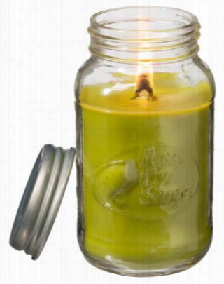 Mason Jar Candle - Green Apple