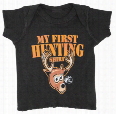 My Firrst Hunting Shir For Baby Lad - Black - 6 Months