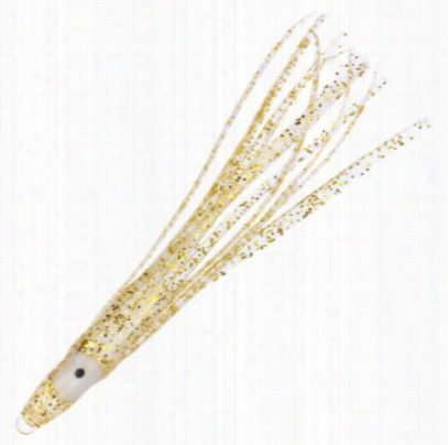 Offshore Angler Squid Skirts - 7-1/2' - Gold Glitter