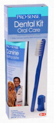 Pro Sense Dental Kit Oarl Care For Dogs - 3 Oz.