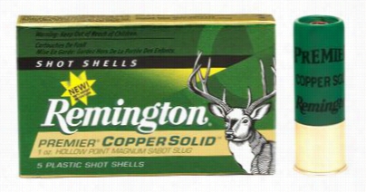 Remington Premier Copper Solid Sabot Slugs Shotshells - 20 Gauge - 2.75