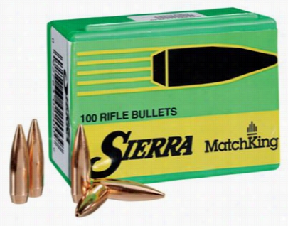 Sierra Matchking Rifle Blulets - .22 Caliber - 53 Grain - Hollow  Piint