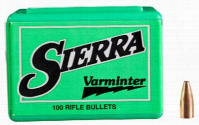 Sierra Varminter Rifle Bullets - .224 Caliber - 45 Grain - Spitzer Tip
