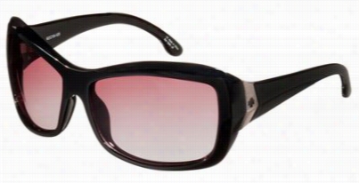 Spy Farrah Sunglasses - Black/merlot Fade