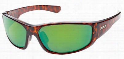Sunclouu Pursuit Polarized Sunglasses - Tortoise/green Mirror