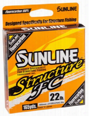 Sunline Structure Fc Flyorocarbon Fishing Line - Clear - 12 Lb.