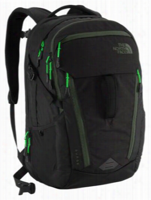 The Nroth Face Surge Backpack - Tnf Black/forest Darkness Green