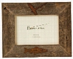 Fish 2-Image Barnwood Picture Frame - 4" x 6" Landscape