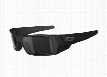 Oakley Gascan Sunglasses - Matte Black/Black Iridium Mirror