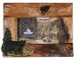 Rivers Edge Products Fir Wood Bear Picture Frame