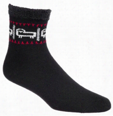 Woolrich Double Layer Syeep Socks - Black