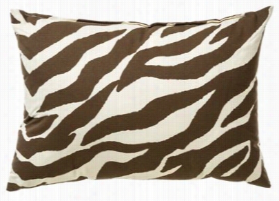 Zebra Brown/imbrown Bedding Collection - Oblong Pillow