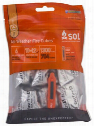 Adventure Medical Kits Sol All-weather Fire Cubes