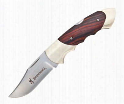 Browning 111 Ccoibolo Handle Folding Lockback Knife