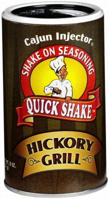 Cajun Injector Quick Shaake Seasoning - Hickory Grlil