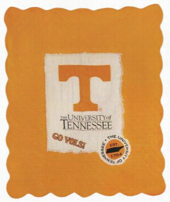 Clllegiate Throw Blanket - University Of Tennessee