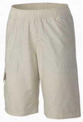 Columbiaf Ive Oak5 Shorts F Or Boys - Fossil - L