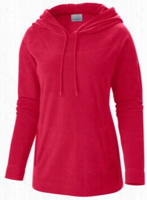 Columbia Glacial Fleece Iii Hoodies For Ladies - Ruby Red - S