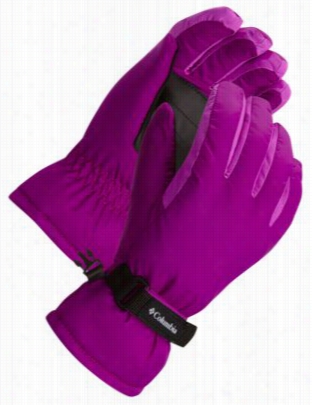 Columbia Youth Core Gloves For Kids - Bright Plum - L