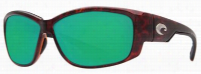 Cosat Luke 580g Polarized Sunglasses - Tortoise/green Mirror