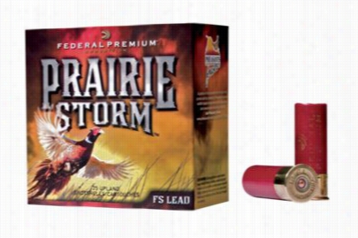 Federal Premium Prairie Storm Fs Lead Withf Litecontrol Wad Upland Shotshells - #4 Shot - 1 Oz. - 20 Ga. - 25 Rounds