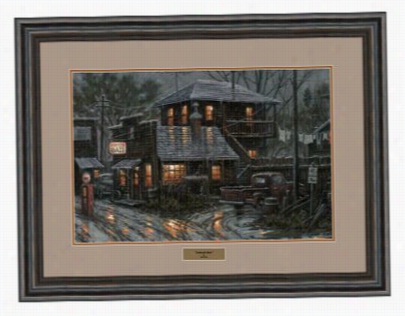 Gene Stocks Framed Artwork - Lakeside Bait