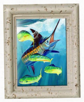 Guy Harvey Ceramic Tile Art - Four Play