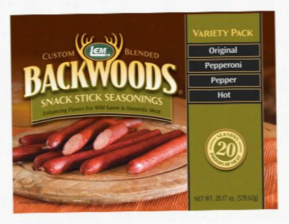 Lem Products Backwoods Snack Stick Seasonings Variety Pack