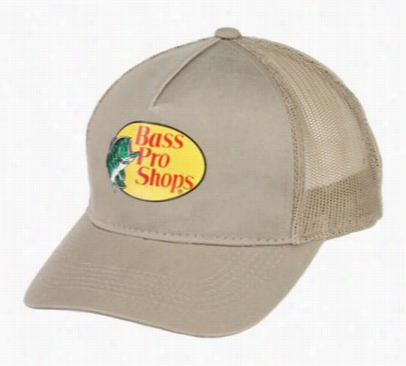 Logo Mesh Cap For Youth - Khaki