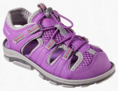 New Balance Adirondack Sandals Forr Kids - Purple/gray - 1 M